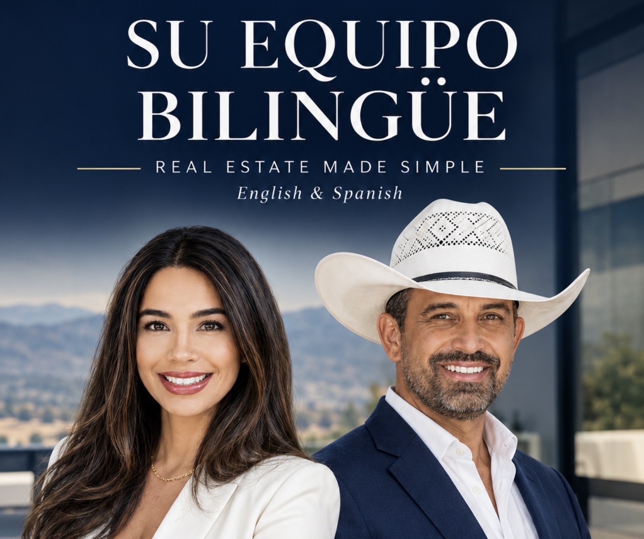 Fawn Feeney y Carlos Zapata, su equipo bilingüe de Shasta Sotheby's International Realty